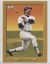 2020 Topps Topps.com Online Exclusive 5x7 Gold 1/10 Reggie Jackson HOF y0i