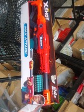 Zuru X Shot Max Attack 24 Darts 80 Feet New In Box. 690
