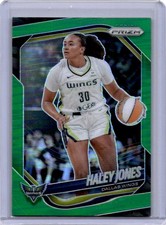 2025 Panini Prizm WNBA #43 Haley Jones Green Prizms