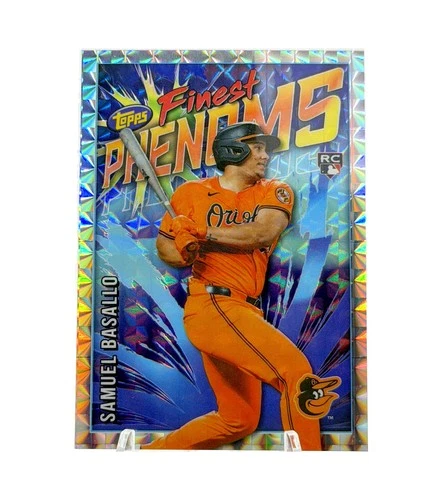 2026 Topps Finest Samuel Basallo Base (RAW)