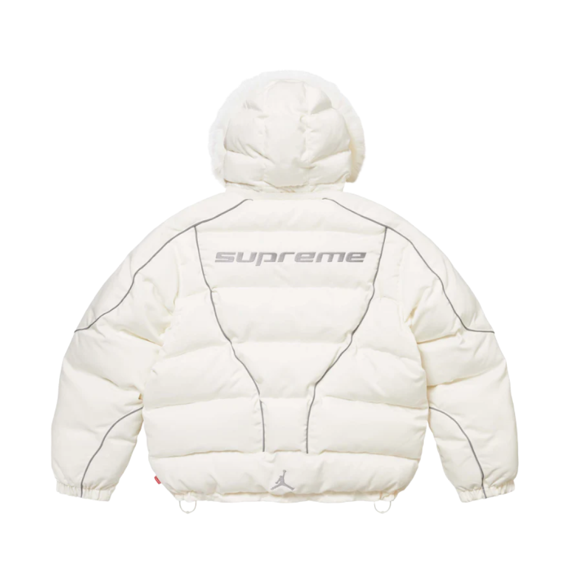 【Supreme x Jordan】 Puffer Jacket White - 24FW Supreme x Jordan Puffer Jacket White - 24FW | eBay