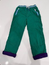 Mini Boden Lined Green Cargo Pants Size 8-9