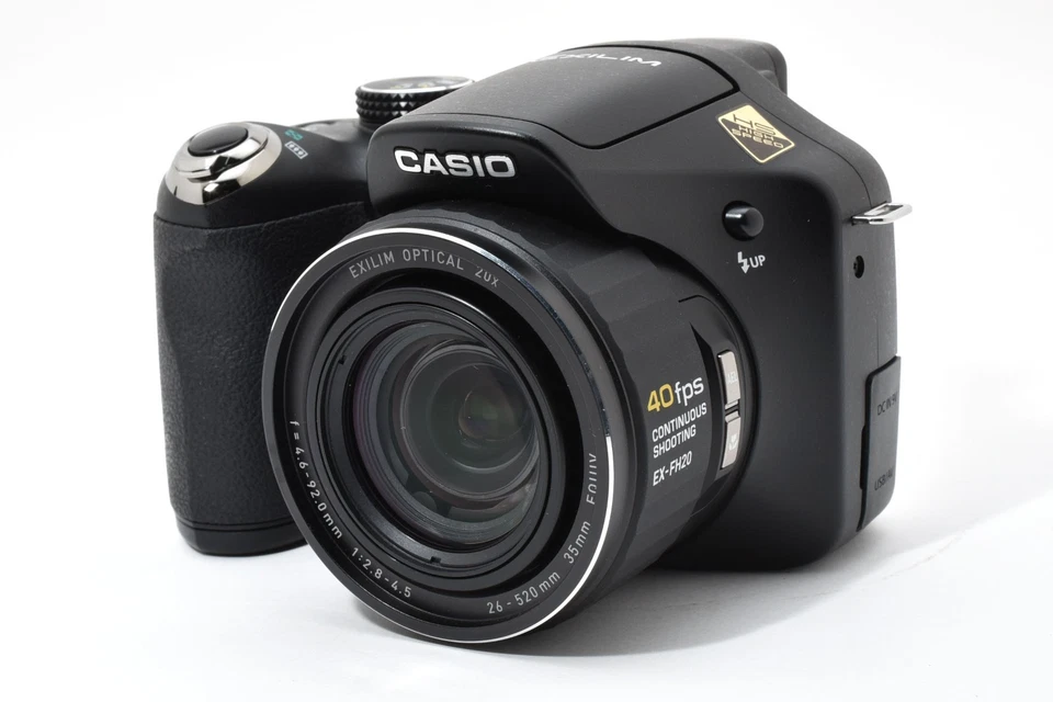 CASIO HIGH SPEED EXILIM EX-FH20 9.1MP Digital Camera w/20x [Exc+++] Japan 9358 - Image 2 of 4
