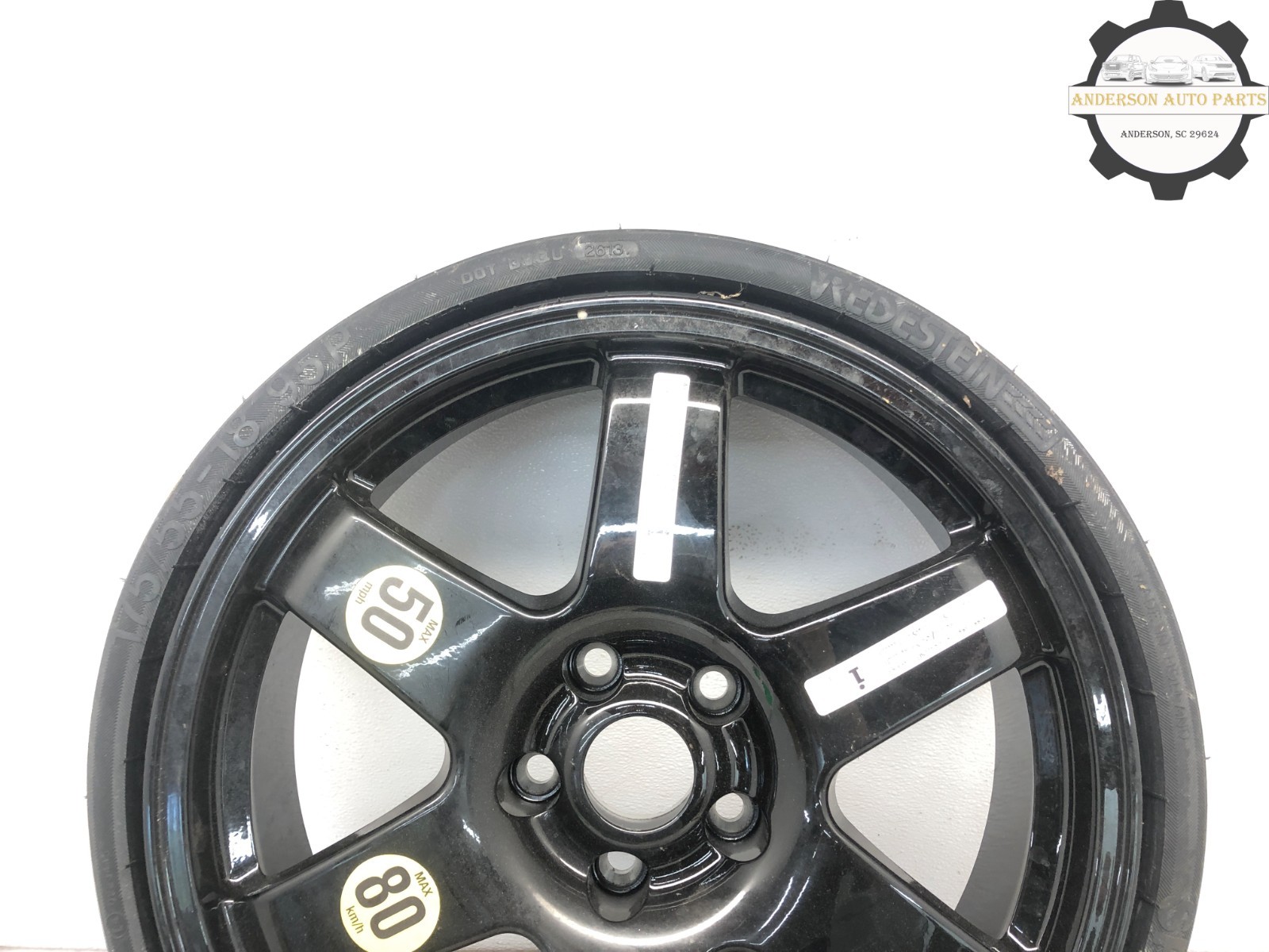 2014-2022 MASERATI QUATTROPORTE EMERGENCY SPARE WHEEL RIM TIRE 18" 6JX18 OEM