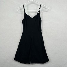 American Eagle Outfitters fit and flare dress woman's small black spaghetti