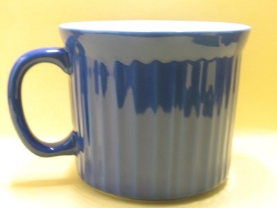 CorningWare Colours Soup Mug 20 Oz Blue Preowned