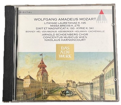 Mozart: Litaniae Lauretanae K. 195 - Missa Brevis K. 275, - CD