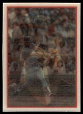 1987 Sportflics Bob Horner/Roger Clemens/Joe Cowley Atlanta Braves/Boston Red