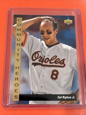 1993 Upper Deck Cal Ripken Jr. Community Heroes Orioles Card #36