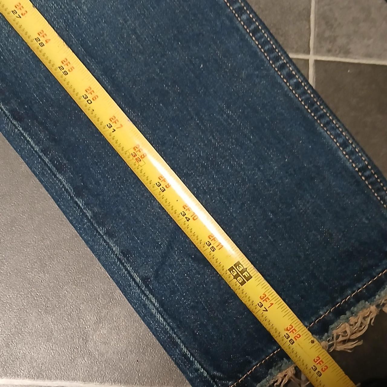 LEVIS 511 32X30 DISTRESSED BLUE DENIM PANTS thumbnail 2