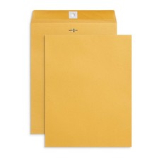 Blue Summit Supplies 100 10" x 13" Kraft Clasp Envelopes, 10 x 13, Brown