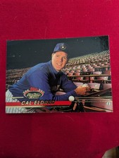 1991 TOPPS STADIUM CLUB BREWERS CAL ELDRED #475 Baseball Card INVPV1