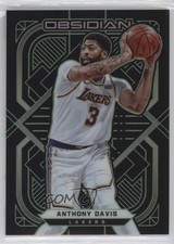 2020-21 Panini Obsidian Electric Etch Green 25/25 Anthony Davis #104 12f1