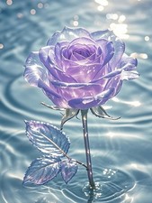 Rose Diamond Art Kits for Adults - Diamond Painting Kits for Adults Beginner, DI