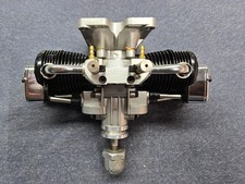 Saito FA-100T Flat Twin Four Stroke Airplane Engine w/ Hemi-Heads