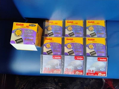 19 Sealed Disc Kodak CD-R Ultima 700MB/80Min 10 Pack Jewel Case READ DESCRIPTION - Image 1 of 4
