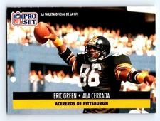 1991 Pro Set Spanish #201 Eric Green Fresh Break EX-EXMINT