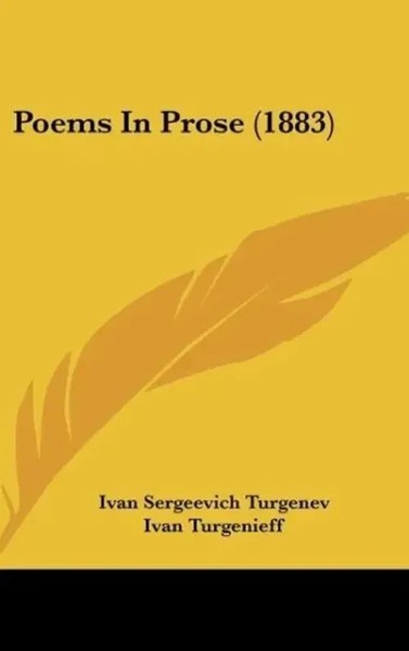 Ivan Sergeevich Turgenev (U. A.) | Poems In Prose (1883) | Buch | Englisch-image