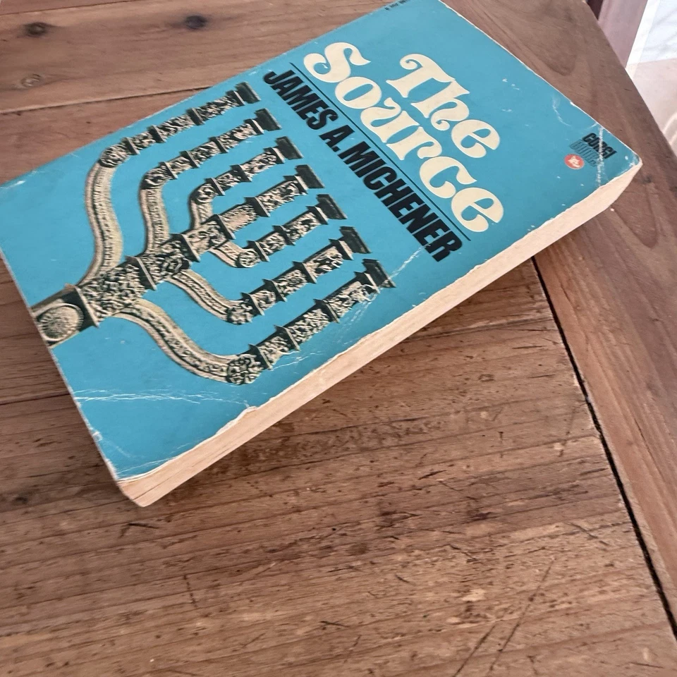 The Source by James A. Michener 1965 Old Israel Historical Arabs Israelis Murder - image 4 of 4