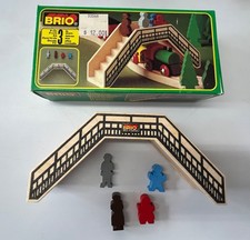 BRIO 33568 VINTAGE PEDESTRIAN FOOT BRIDGE COMPLETE - OPEN BOX