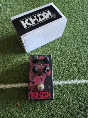 KHDK Dark Blood Analog Distortion Effects Pedal KHDK-1. Great Condition w/ box.