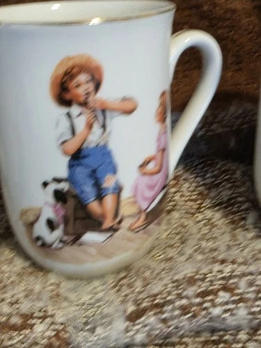 Norman Rockwell Classic Moments Coffee Mug Set – Museum Editions Complete w/ Box