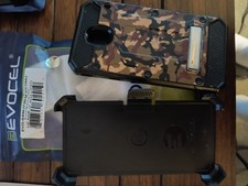 2 fundas EVOCEL para Samsung Galaxy J7 (2018), J737 One CAMO One NEGRAS USADAS ¡BARATAS!