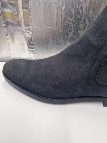 Shipton & Heneage Mens Suede Chelsea Boots Black UK 8 EU 42 - Picture 10 of 21