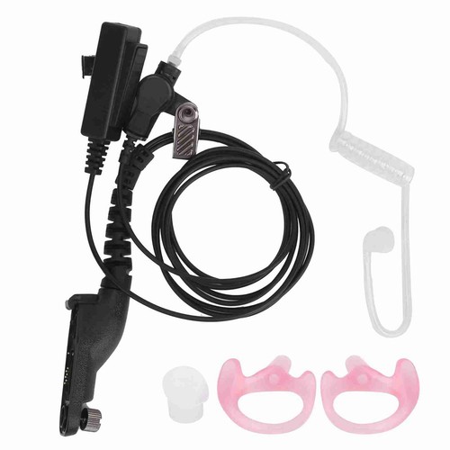 Walkie Talkie Headphone With Mic Ppt Acoustic Tube For Apx4000/Ap HLF - Zdjęcie 11 z 12