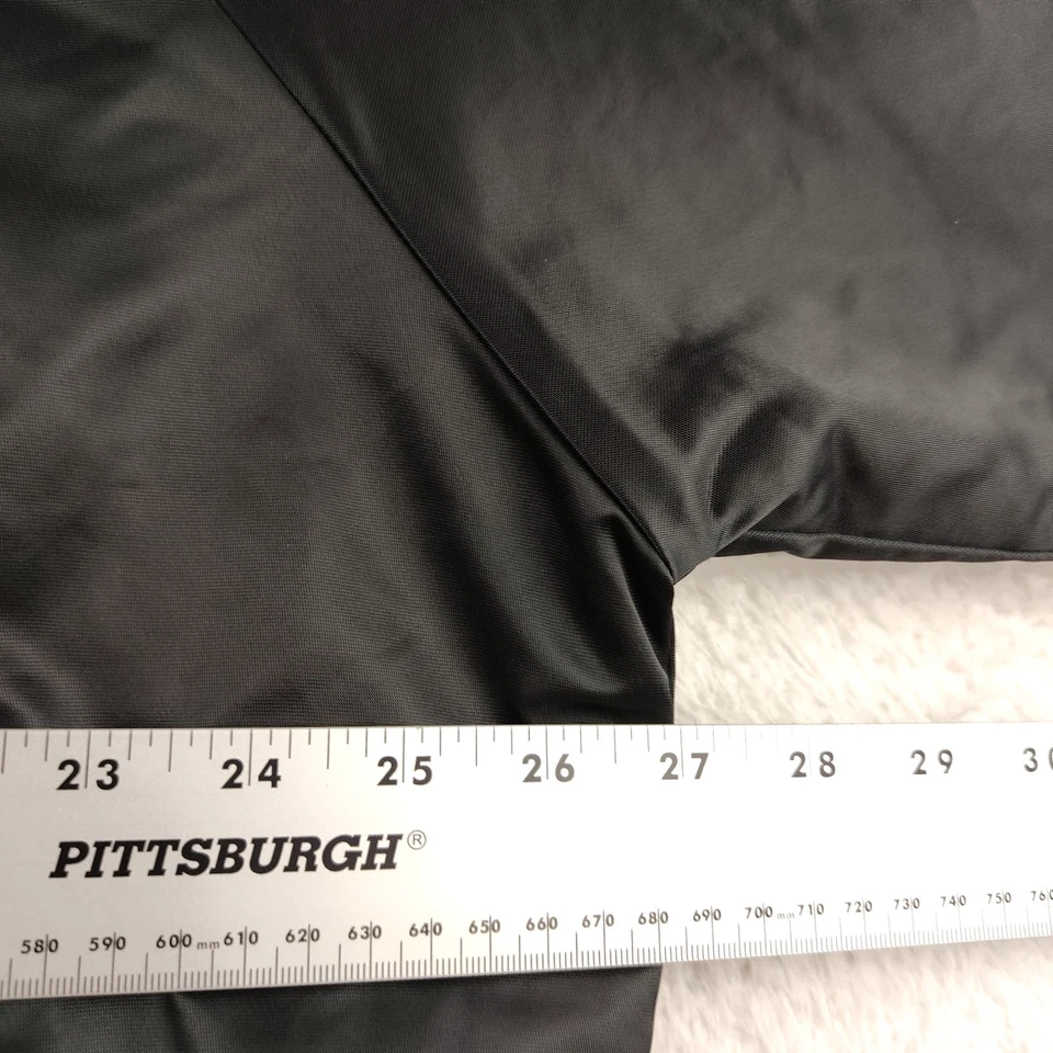 Vintage 80s Chalk Line Chicago White Sox Black Satin Bomber Jacket Men's XL - Image 3 of 4