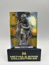 Maxx Crosby 2022 Panini Mosaic Gold Sparkle SP - Raiders