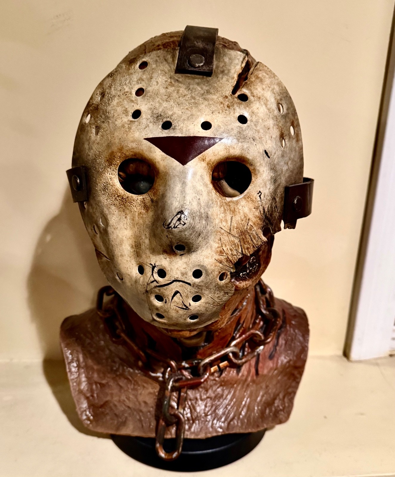 JASON MASK LARS 10 PART 7 THE HERO RARE FRIDAY THE 13TH VOORHEES !!!!!!!!!!