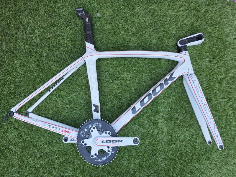 LOOK 695 SR Carbon Frameset, XS Size, 2011 Model, Rim Brake, Very Good Condition