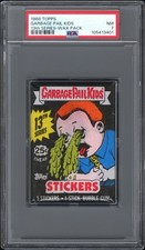 1988 Topps OS13 Garbage Pail Kids 13th Series 13 Card Wax Pack PSA 7 NM WITH 25c