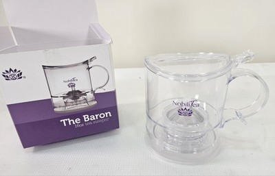 Elegant 16oz Smart Tea Maker with Loose Leaf Steeper - Complete Brewing Solution