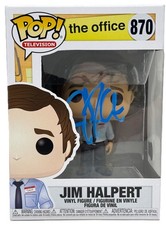 John Krasinski The Office Signed Autograph Jim Halpert Funko Pop 870 Beckett COA