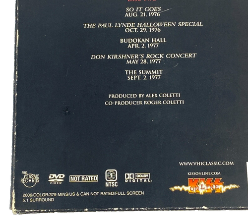 KISS Kissology The Ultimate KISS Collection Vol. 1 1974-1977 DVD Set Rock Band - Picture 6 of 24