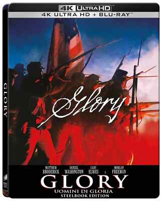 GLORY - MEN OF GLORIA - STEELBOOK - ITA - ENG - 4K + BLU-RAY