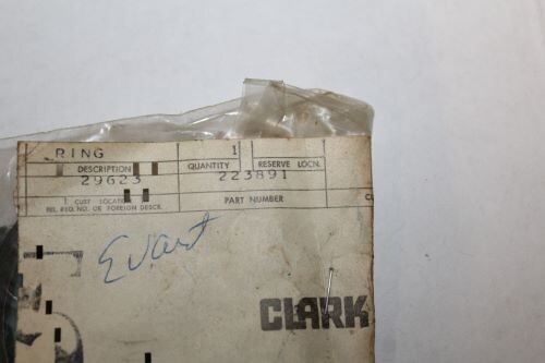 NOS Clark Equipment Forklift 223891 Snap Ring - Picture 2 of 2