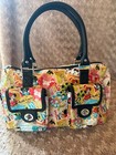 Disney Parks Purse Disneyland World Handbag Collage Mickey Figaro Bambi