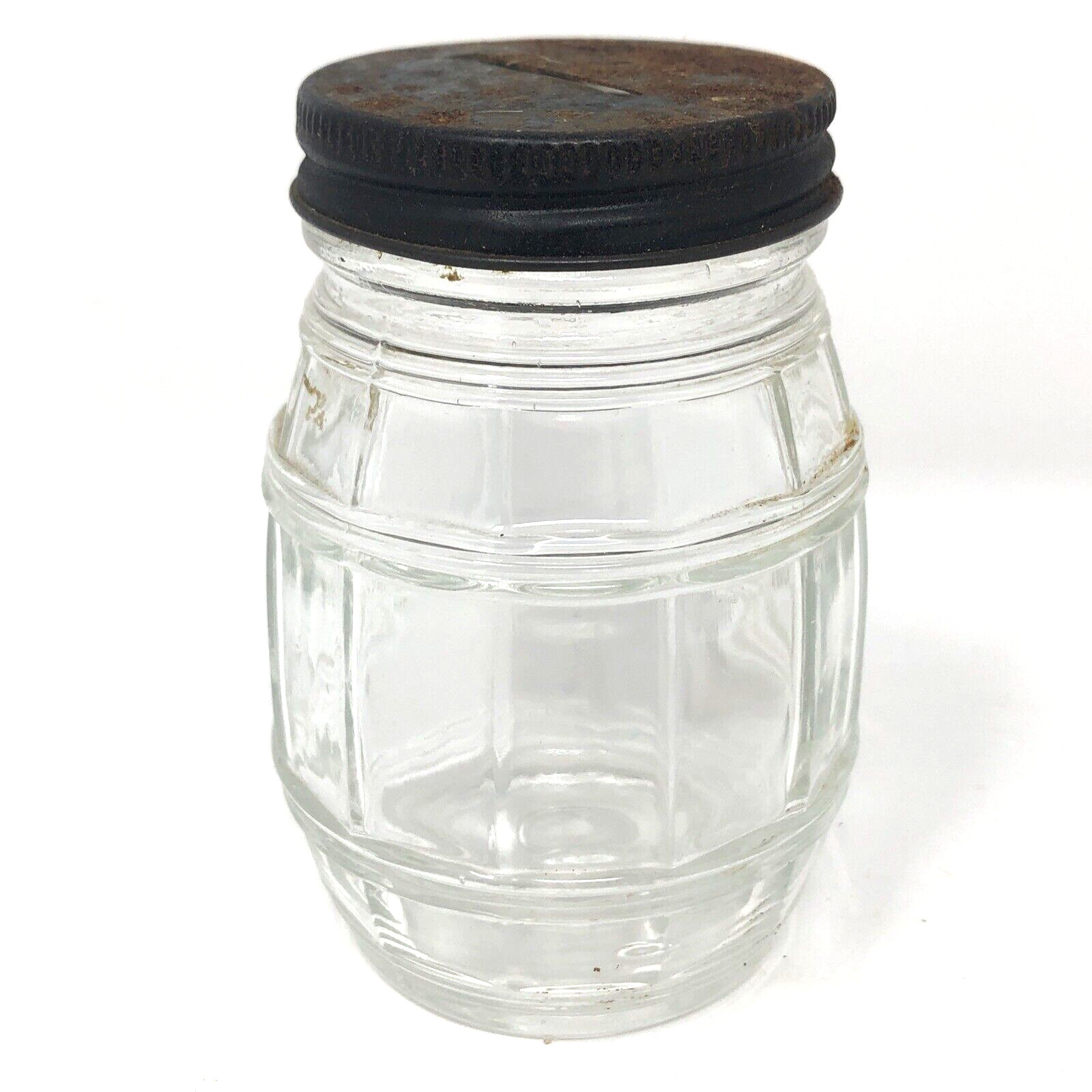 Vintage BATTLESHIP PREPARED MUSTARD Glass Grelly USA