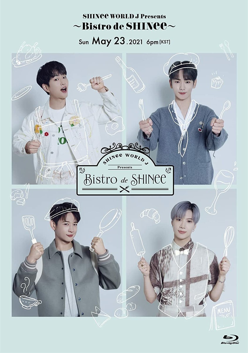 K-POP・アジア SHINee WORLD J Bistro de SHINee Blu-ray SHINEE WORLD J PRESENTS BISTRO DE SHINEE BLU-RAY + PHOTOBOOK LET