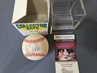 Bill White Sweet Spot Single Signed Autographed Mint OMLB Baseball - JSA COA