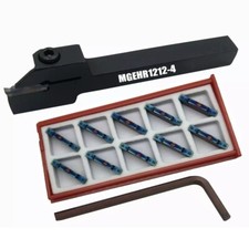 MGEHR1212-4 Grooving Turning tool holder + MGMN400-M insert For Hardness Steel