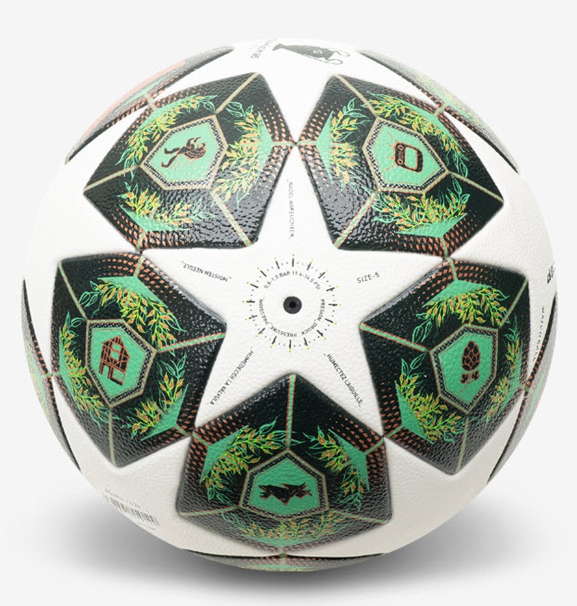 Adidas UCL Competition Soccer Ball White Football Futsal