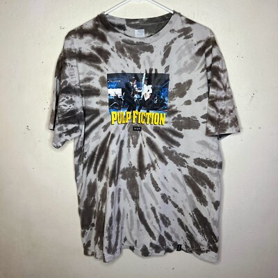 Pulp Fiction 半袖シャツHUF 限定コラボ HUF ハフ 半袖 ボタンシャツ 総柄 パルプ