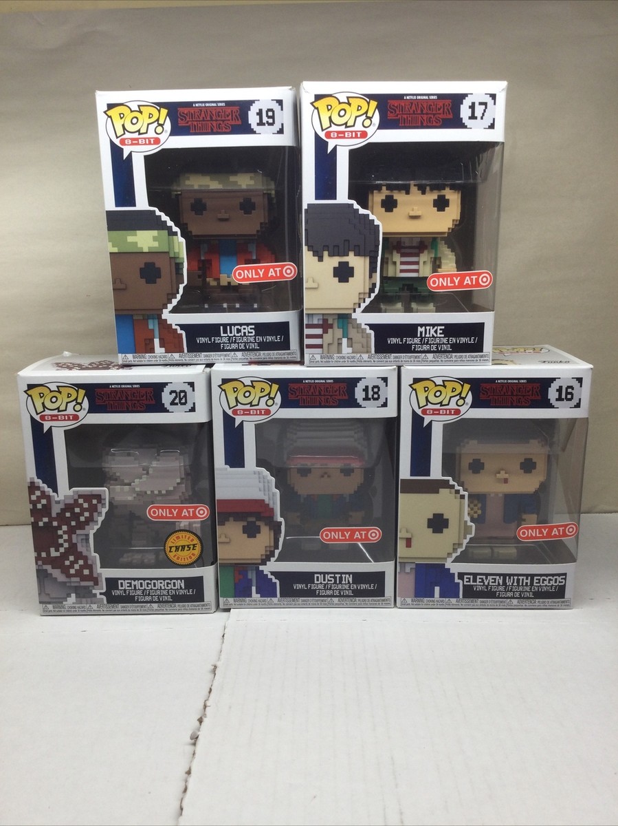 Funko POP! Stranger Things 8-Bit Arcade Target Exclusive 5 Pack