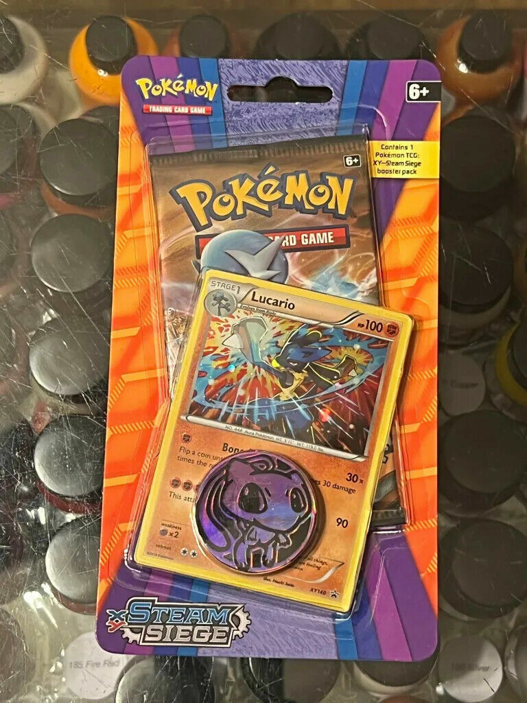 2016 Pokemon TCG Steam Siege XY Blister Coin Booster Pack Floette