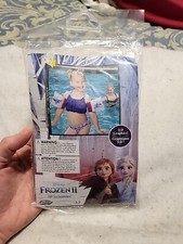 NEW Disney Frozen II 3D Swimmies Beach Pool Party Elsa Anna Swim Arm Bands 3-5