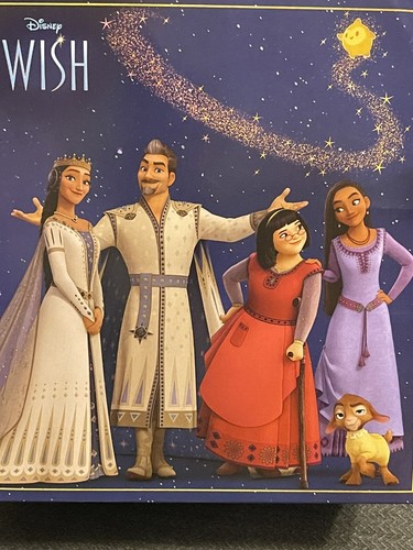 Disney WISH set sz 4 Asha Nightgown PJ Book Animated Plush Goat 4 Surprise Stars - Picture 11 of 11